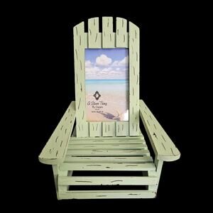 A Shore Thing Concepts Adirondack Chair 4x6 Photo Picture Frame Beach Decor